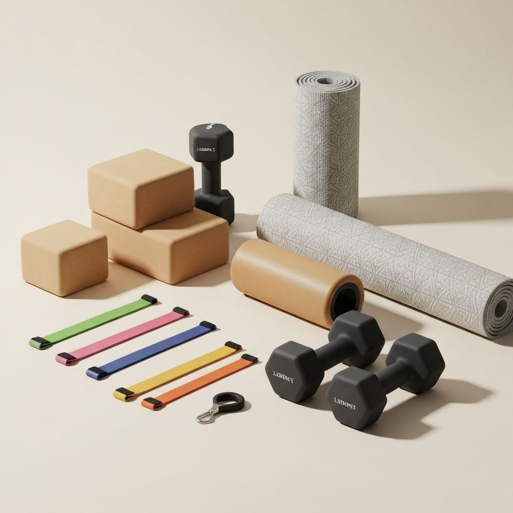 Sammlung von Trainingsgeräten