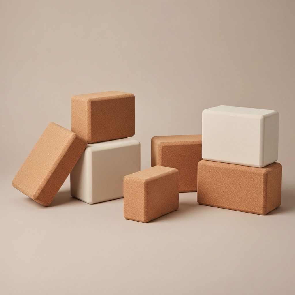 Verschiedene Arten von Yoga-Blöcken